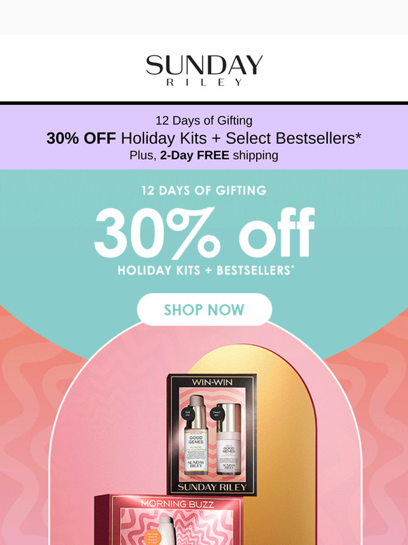 🌟 Get Gifting, Get Glowing: 30% Off Now