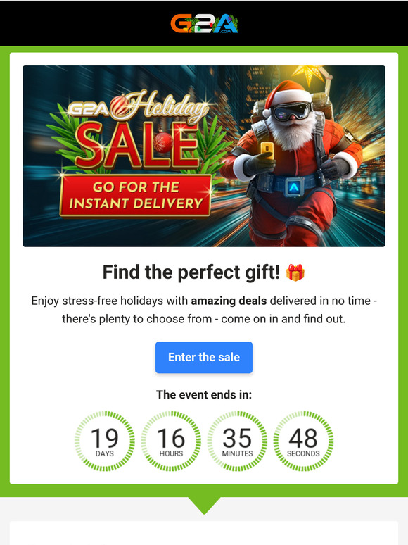 Save up to 86%! Holiday Sale is now live! 🎁