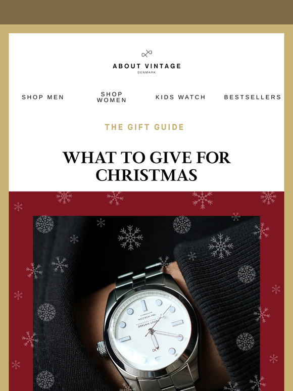 A guide to the perfect gift