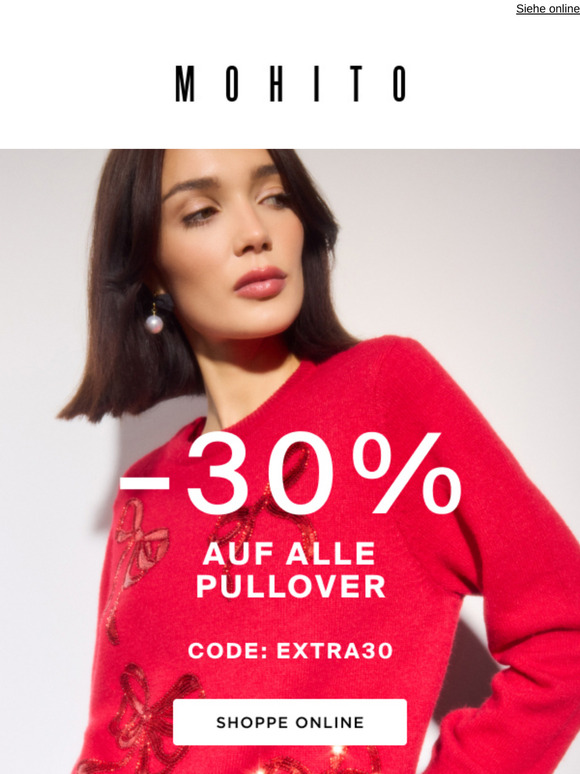 -30% auf PULLOVER😍