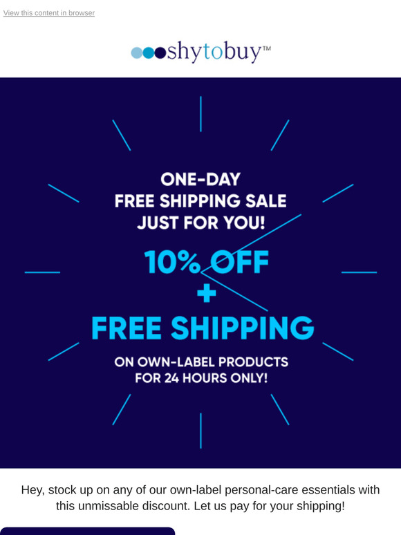 1-Day Flash Sale⚡10% off + Free Shipping!🤩
