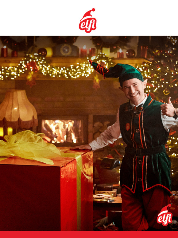 Der Weihnachtsmann wartet auf dich! ⤵️ Öffne die E-Mail und sichere dir deinen Rabatt!