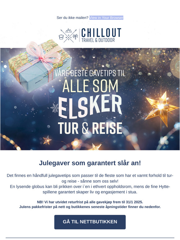 Gavetips til alle som elsker tur og reise! 🏕️🏖️