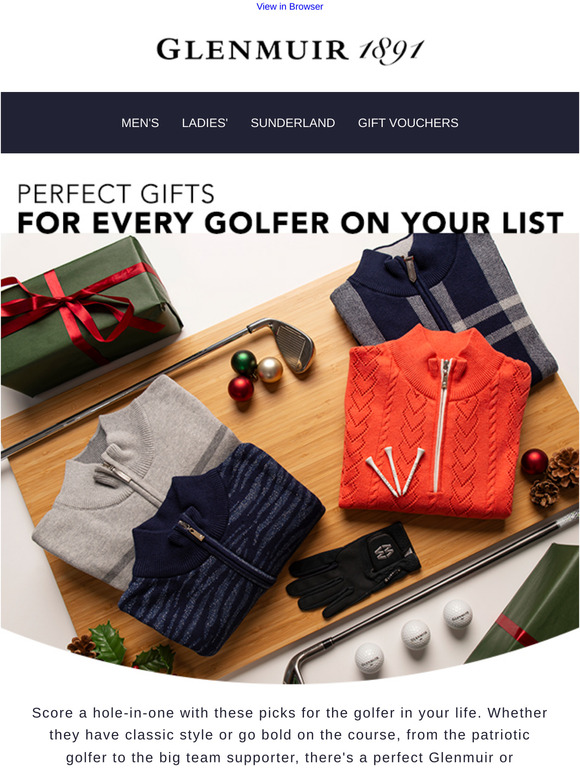 Perfect gifts for every golfer on your list 🎁✔