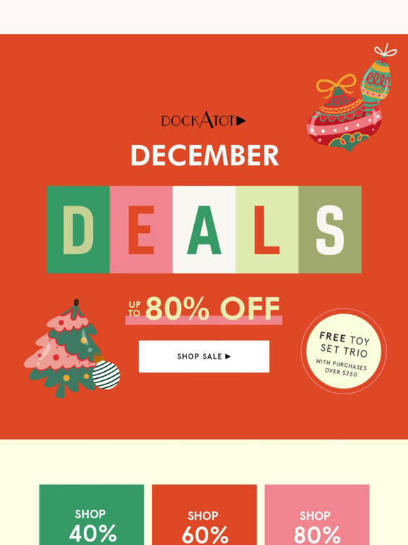 Unwrap Joy with Up to 80% Off