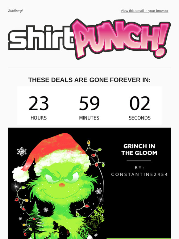 Grinch in the gloom