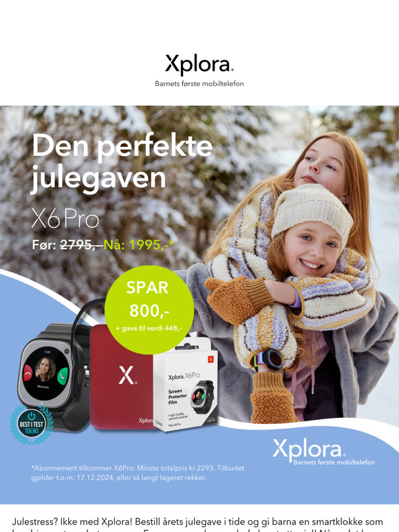Julestress? Ikke når du bestiller gaven i forveien!