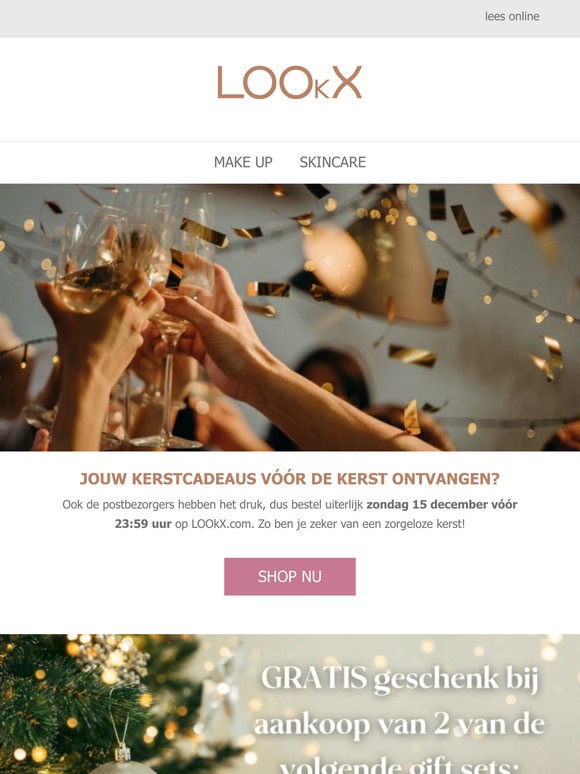 Uiterlijke besteldatum... 🎄
