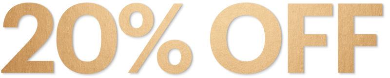 20% OFF