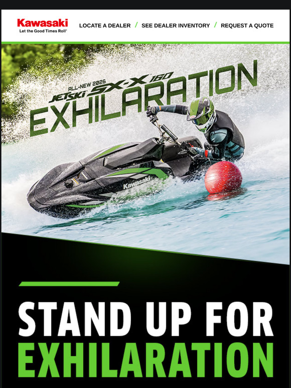 Kawasaki: All-new 2026 Jet Ski SX-X 160 watercraft | Milled