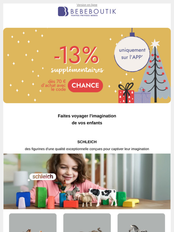 Vendredi 13 magique ✨ -13% supp' pour faire rêver vos enfants !