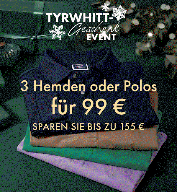 3 HEMDEN ODER POLOS FÜR 99 €
