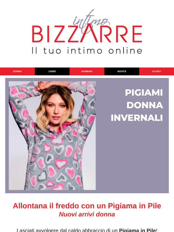 ❄️ Allontana il freddo con un Pigiama in Pile