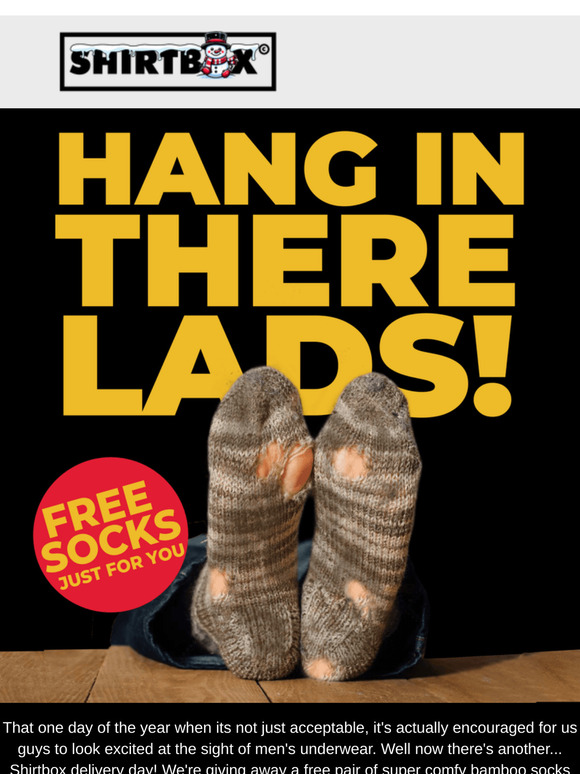 Not Socks Again.. Free Socks