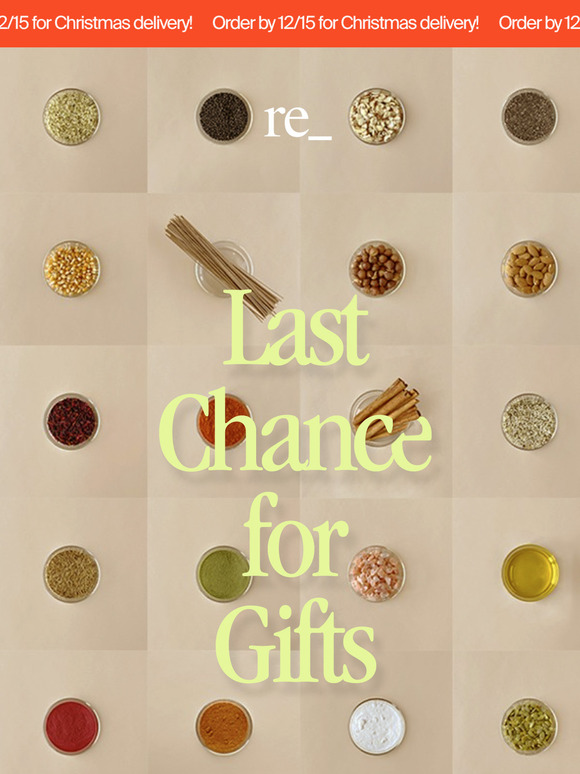 Last call to order gifts in time