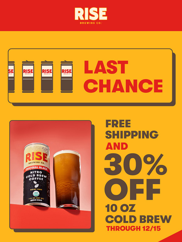 Last chance for FREE shipping