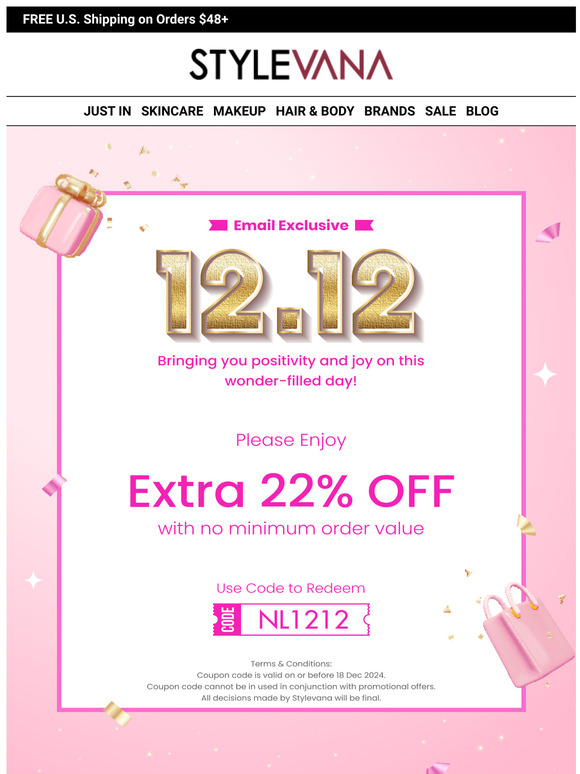 Don't Miss Out on 12.12 Sale: Message from Beauty Angels!