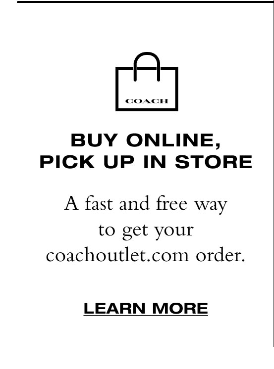 Buy Online, Pick up in store.