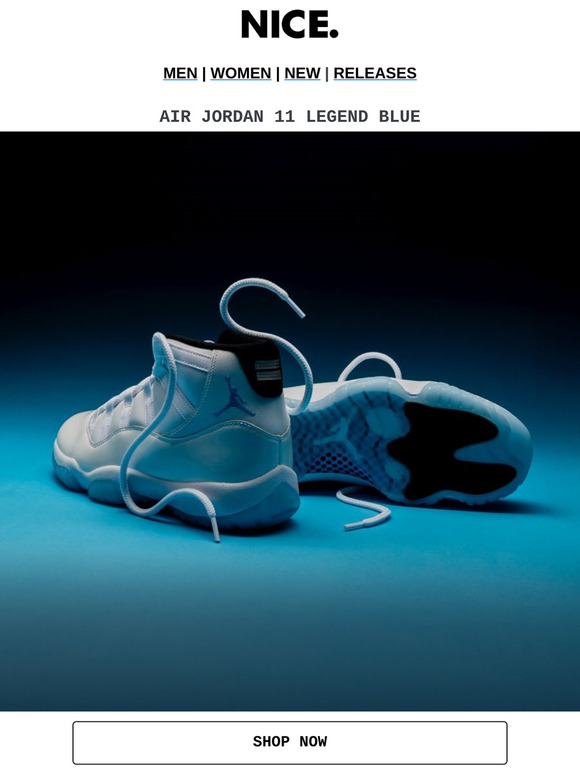 AJ11 LEGEND BLUE
