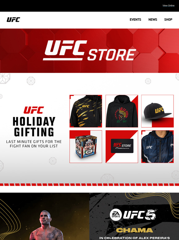 Shop Last Minute Gifts with UFC Store🎁