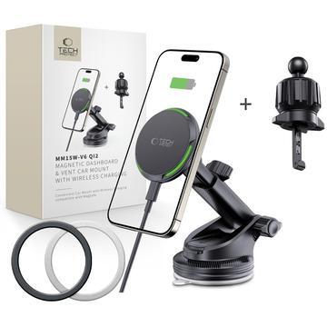 Tech-Protect MM15W-V6 QI2 Magnetic MagSafe Car Mount