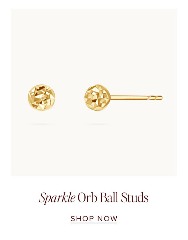 Sparkle Orb Ball Studs
