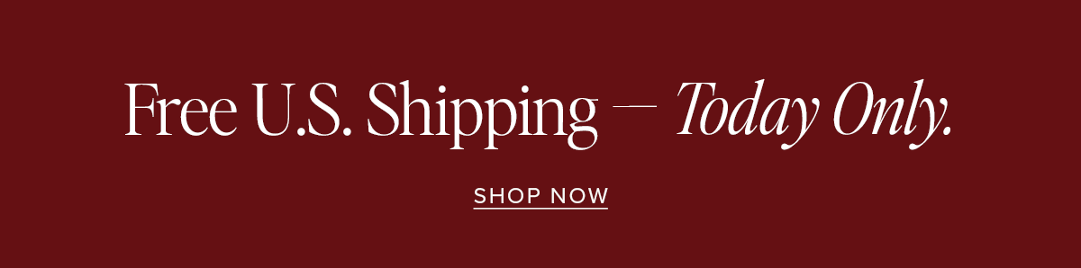 FREE SHIPPING >> Today Only