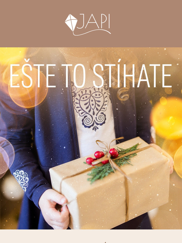 🎁 Darčeky na poslednú chvíľu? Ešte to stíhame.