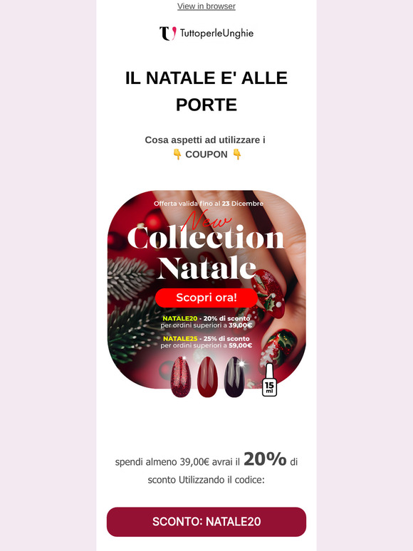 🎄Babbo Natale ha perso i coupon? Trovali qui!🎄