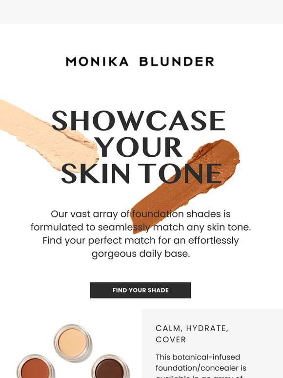 Discover your skin’s perfect match ✨