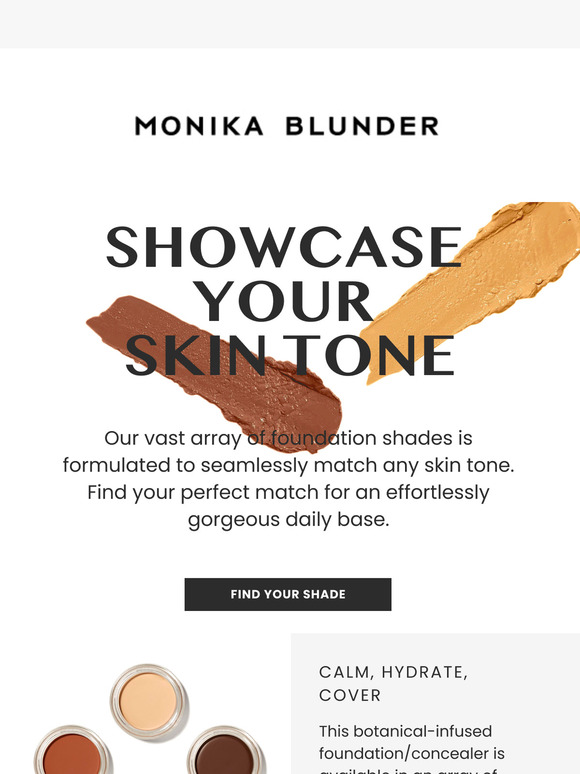 Discover your skin’s perfect match ✨