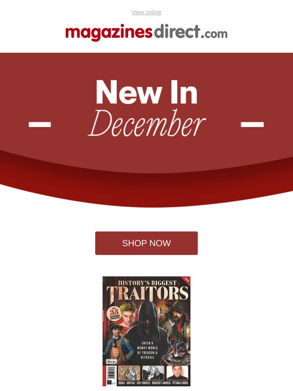 New In for December!