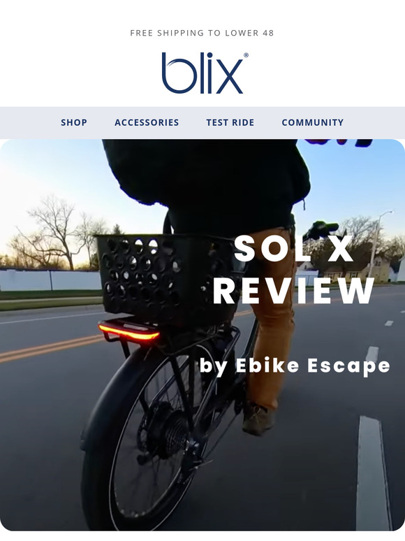 Test-riding review of Sol X 🚲