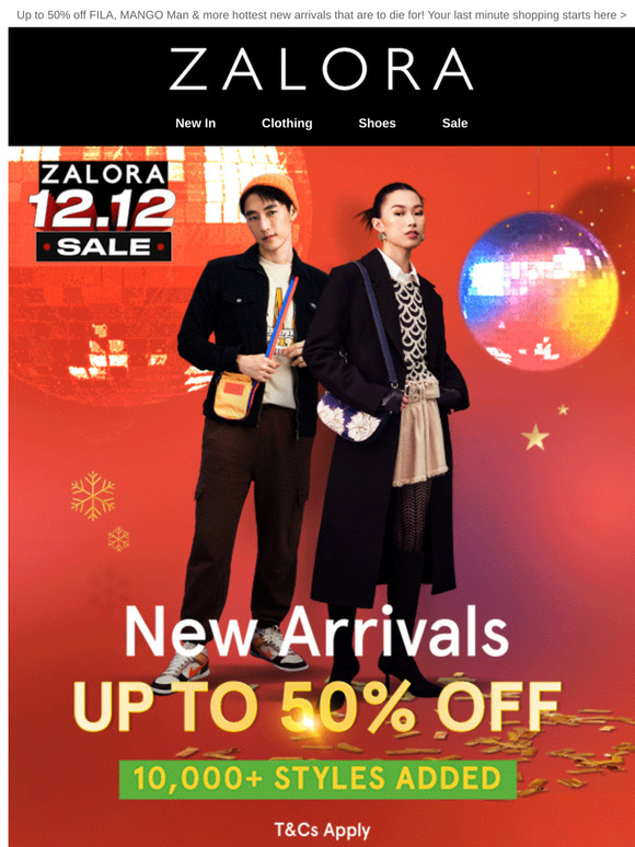 Last Day of 12.12 Sale Exclusive 📢