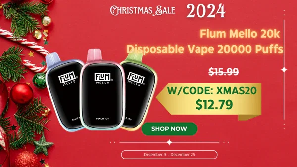flum mello christmas VapingLand: 🎄 Lost Mary Sale – Up to 50% Off 💨✨ Don't Miss Out! 🔥 Flavor:Strawberry B-Pop (Previously B-Burst) BSX Series breeze vape discontinued 2025