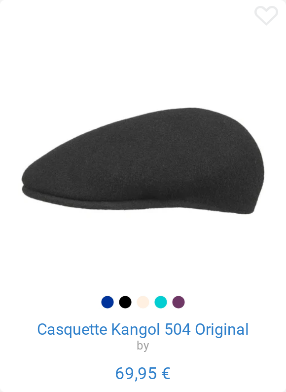 Casquette Kangol 504 Original by