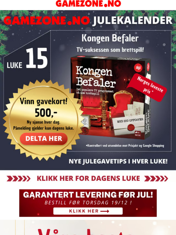 Gamezone Julekalender - Luke 15
