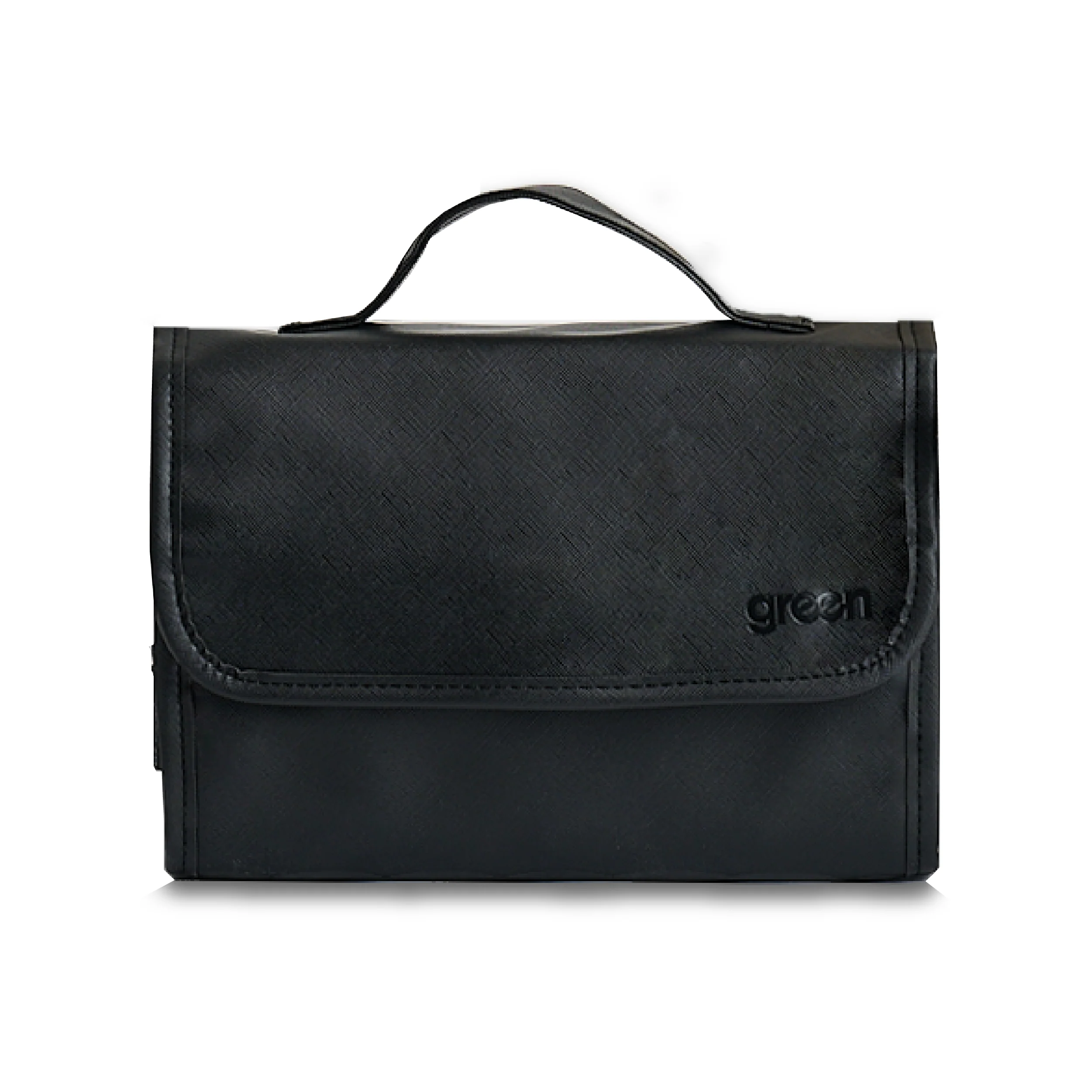 Image of 'Emma' 3 in 1 Hanging Wash Bag in Black