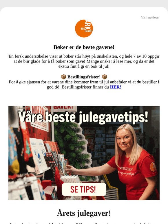Bestill nå for å få varene hjem før jul | Dette selger best nå