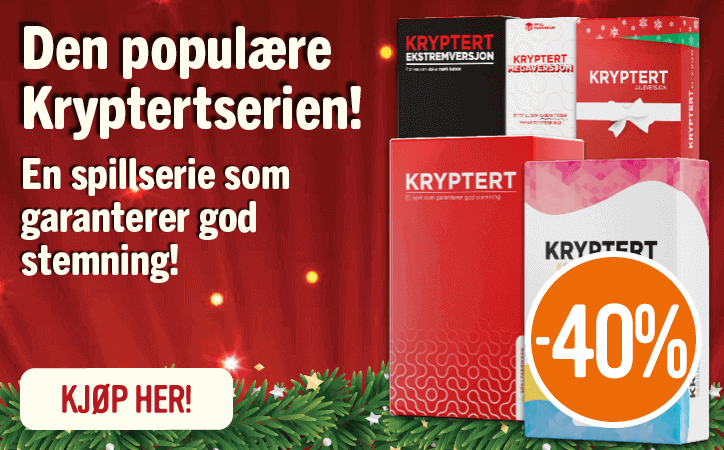 Kryptert - de populære kortspillene!