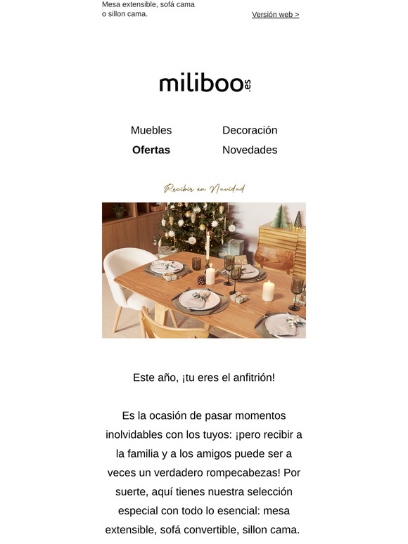 Recibir para Navidad