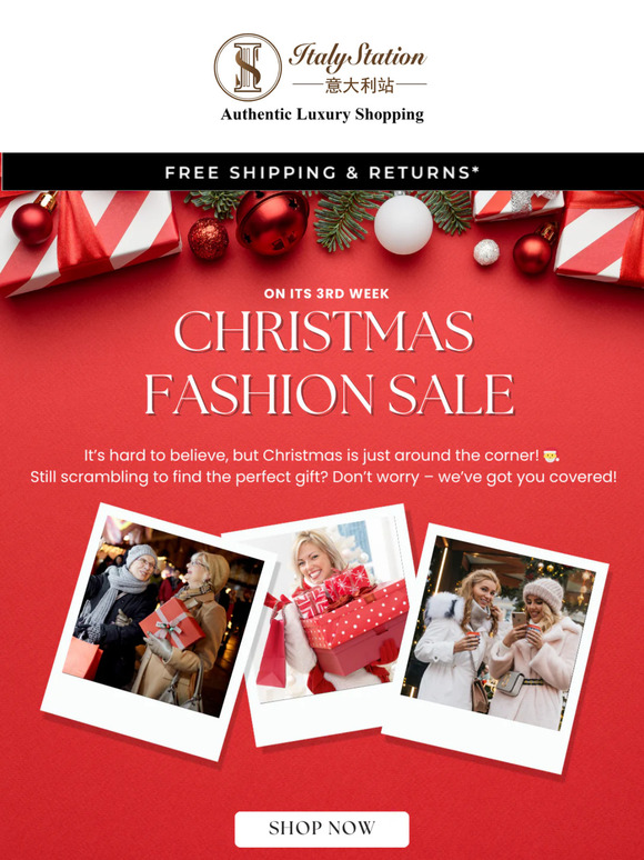 🎄 Still Looking for the Perfect Christmas Gift? Our 3rd Week Sale Has You Covered! 🎁