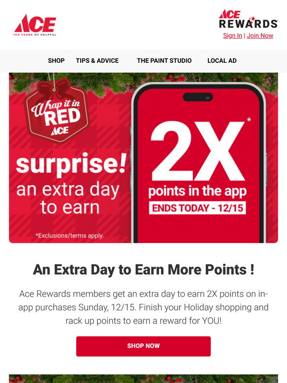 Ace Hardware Email Newsletters: Shop Sales, Discounts, and Coupon Codes