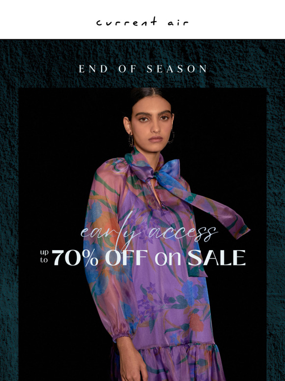 End of Season Sale is here! Up to 70% off on sale⚡️