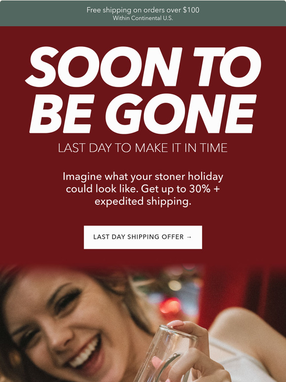 12 hours left to get expedited shipping!