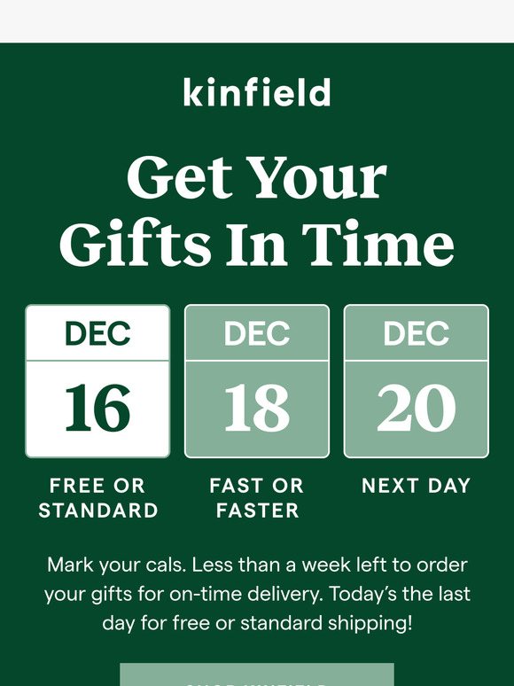 Get it in time for the holidays ☃️