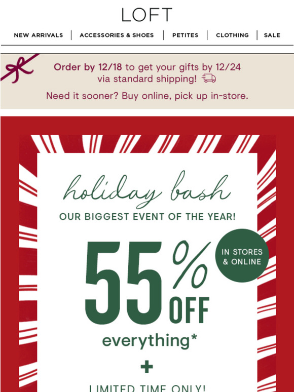 ENDS TONIGHT: $25 cozy Lou & Grey styles