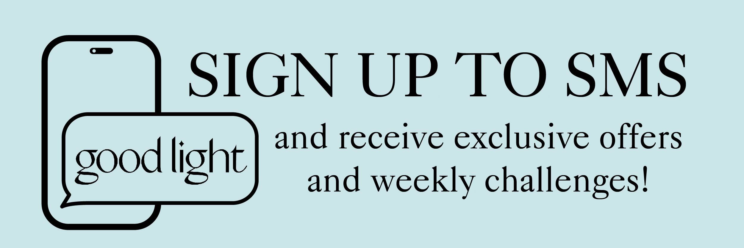 Sign up to SMS