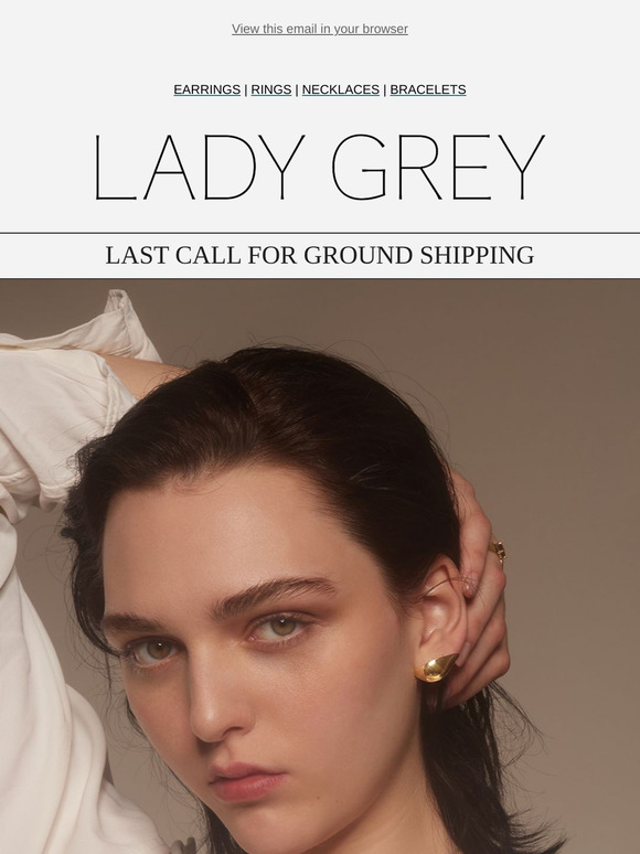 GET YOUR SHIP TOGETHER: last call for ground shipping!