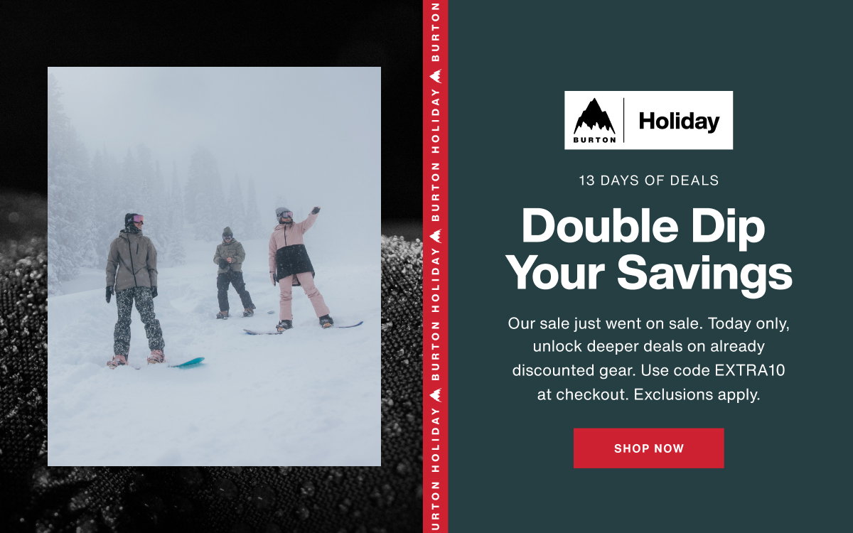 Today Only—Stack the Savings on Sale Items. Use EXTRA10 at Checkout.